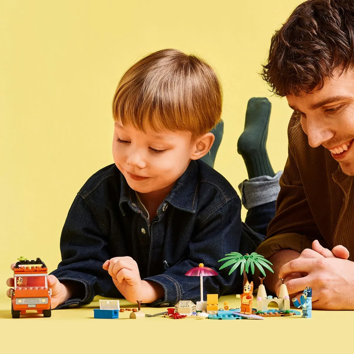 LEGO Bluey Autorit naar het Strand 11202 - 133 Stukken