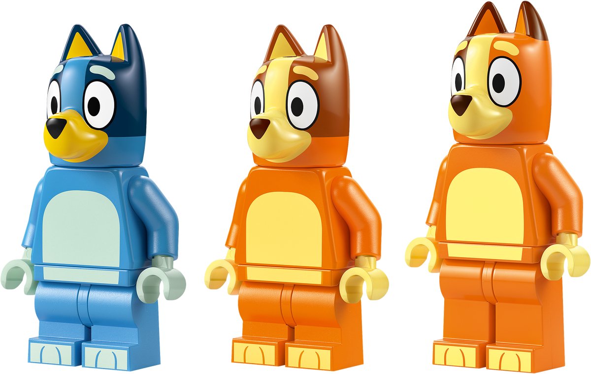 LEGO® Bluey: Bluey's Autorit naar het Strand, Bouwset - 11202