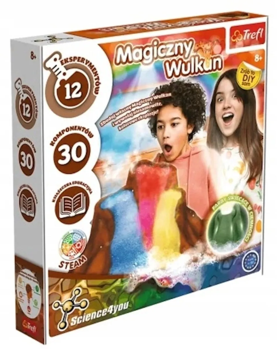 Trefl Magische Vulkaan Experimenten Kit