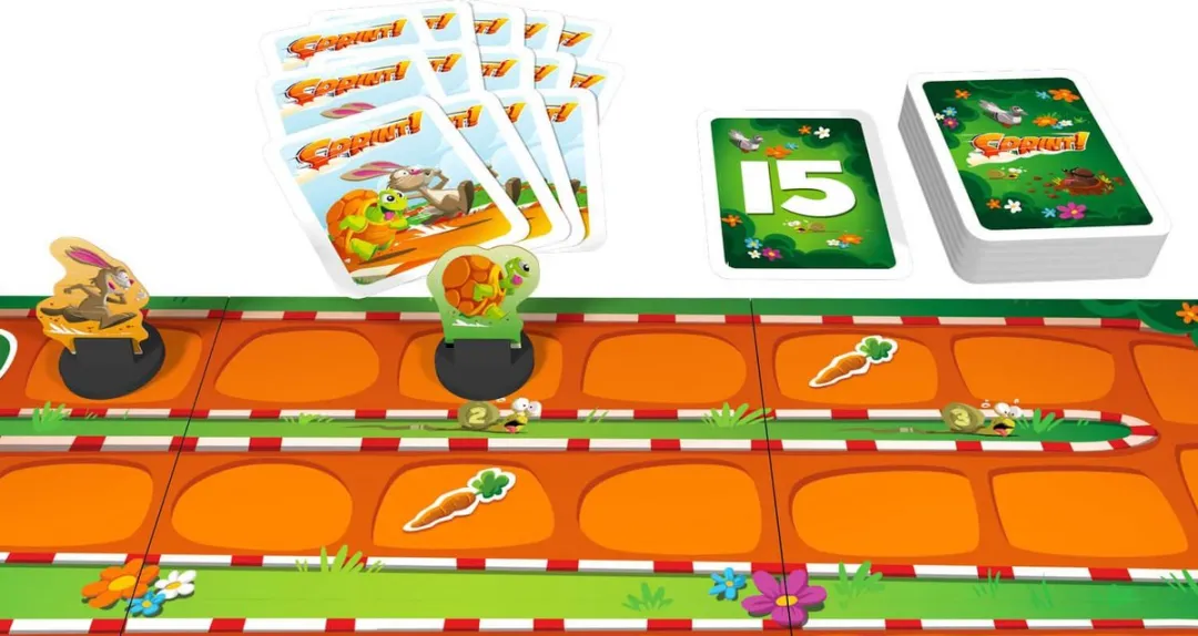 Geronimo Games Sprint Familie Bordspel 2-4 Spelers - BLOD0071