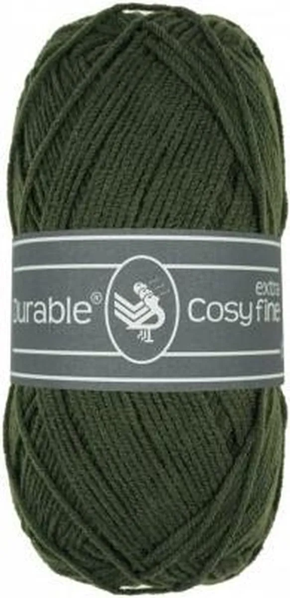Durable Cosy Extra Fine Dark Olive