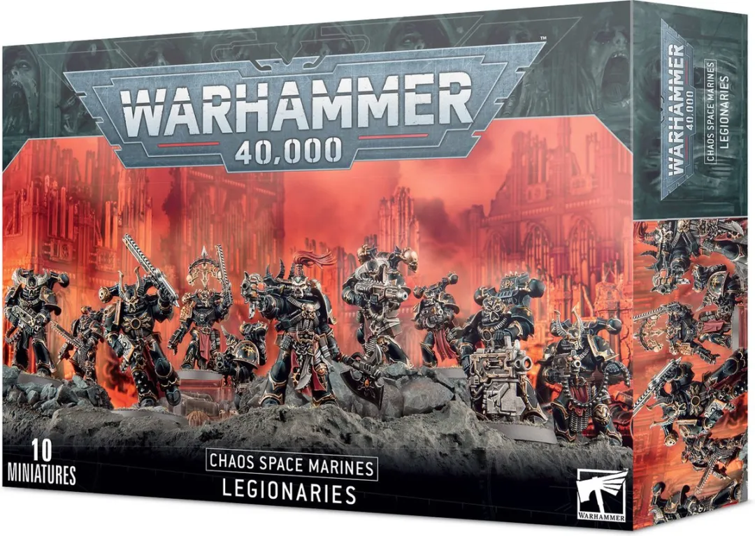 Games Workshop Chaos Space Marines Legionaries 154 Onderdelen