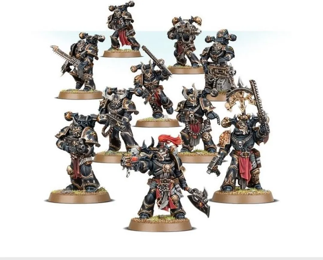 Games Workshop Chaos Space Marines Legionaries 154 Onderdelen