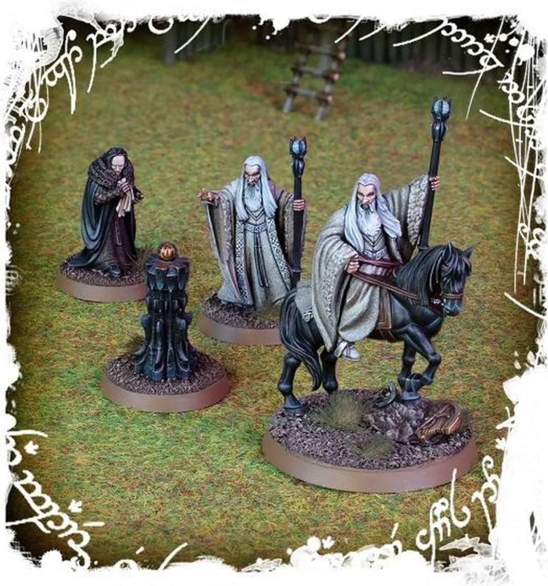 Games Workshop Warhammer The Lord of the Rings Saruman & Grima - 4 Onderdelen
