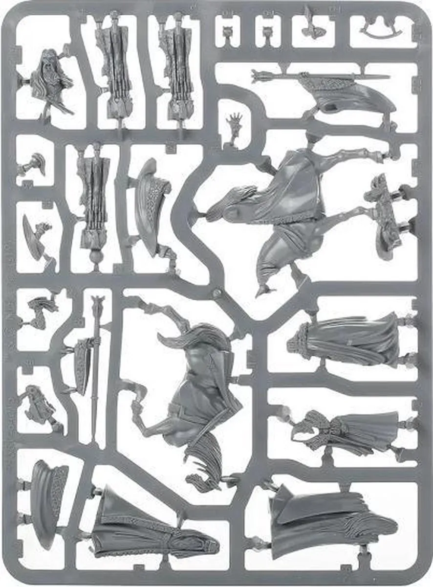 Games Workshop Warhammer The Lord of the Rings Saruman & Grima - 4 Onderdelen