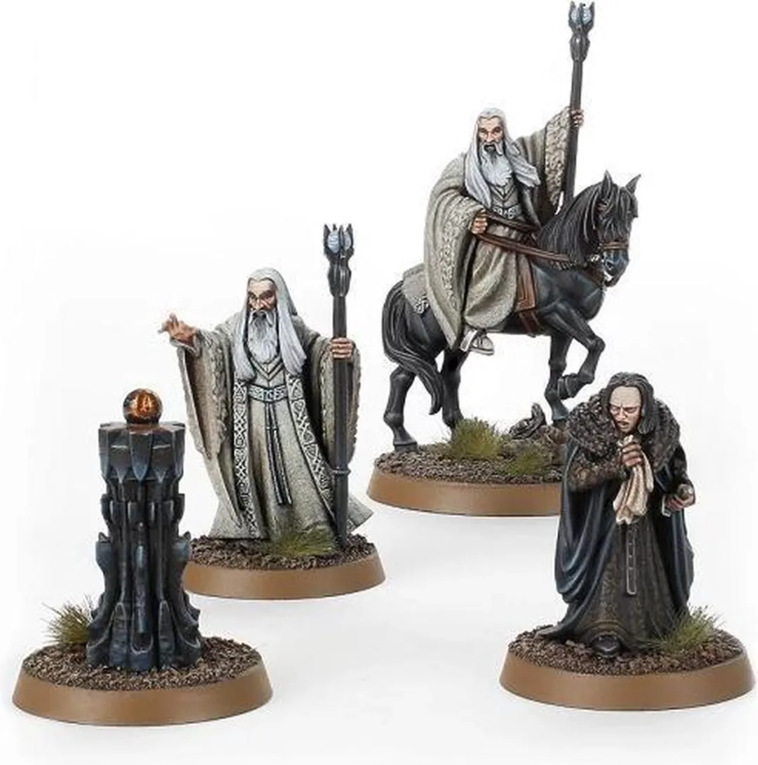 Games Workshop Warhammer The Lord of the Rings Saruman & Grima - 4 Onderdelen