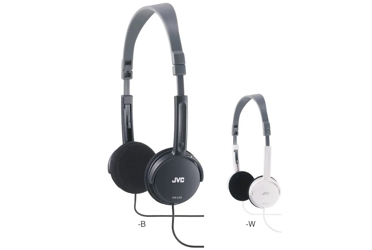 JVC HA-L50W Over-Ear Hoofdtelefoon - Wit