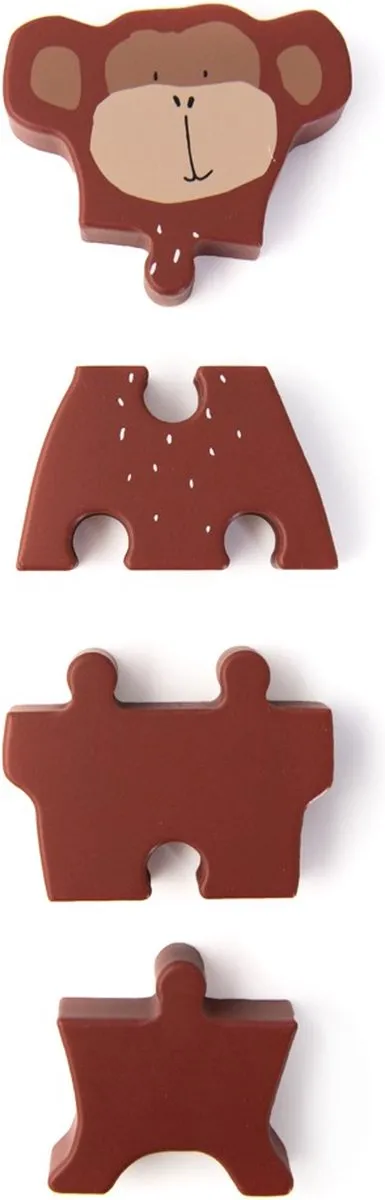 Trixie Houten Puzzel Mr. Monkey - 4 Stuks - afbeelding 3 van 3