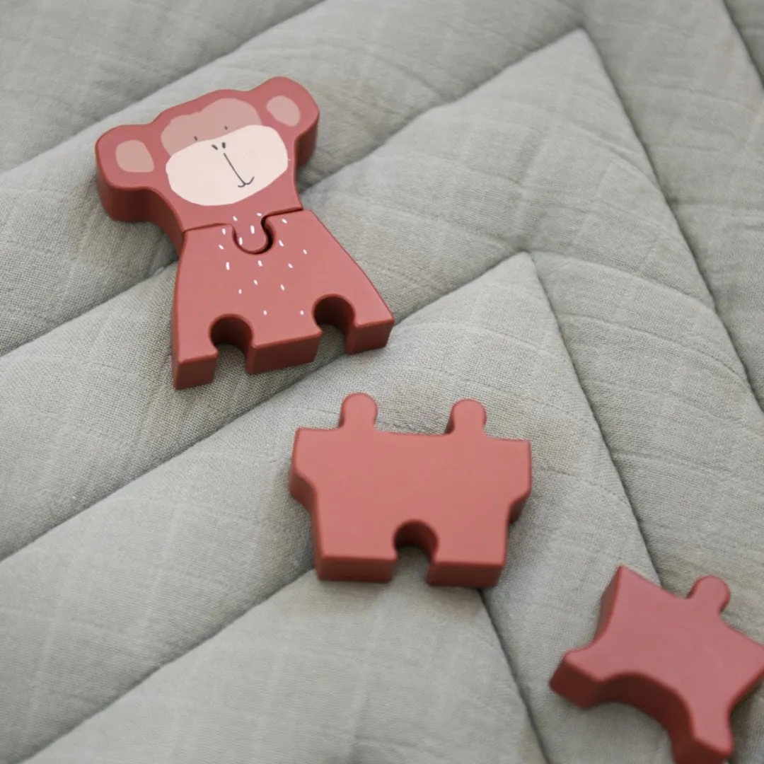 Trixie Houten Puzzel Mr. Monkey - 4 Stuks - afbeelding 2 van 3