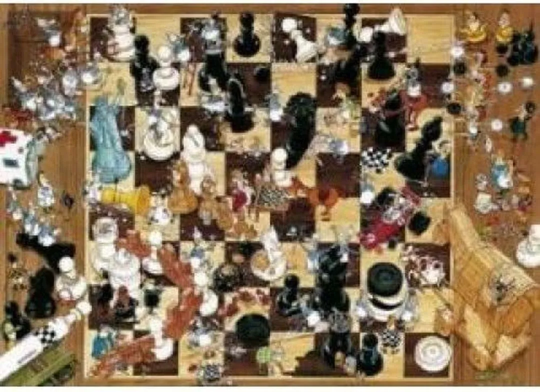 University Games Black or White Degano Legpuzzel 1000 Stukjes