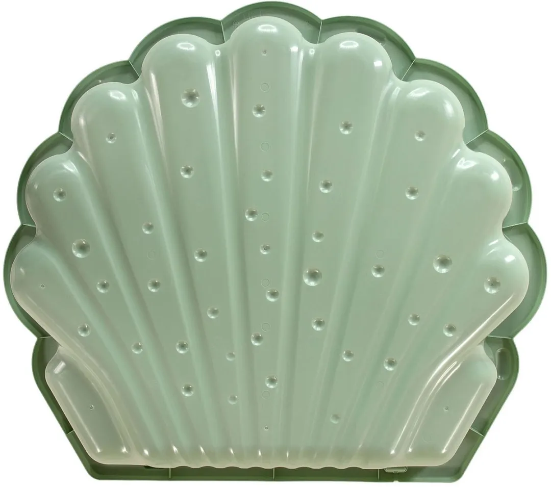 Zand- en Waterschelp Groen Pastel - 2dlg.