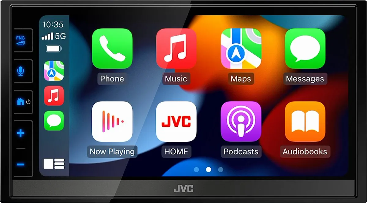 JVC KW-M785DWB 2-DIN Media Receiver - 6.8" Touchscreen - Draadloos Apple CarPlay/Android Auto - afbeelding 4 van 5