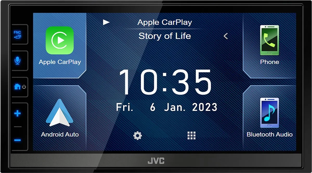 JVC KW-M785DWB 2-DIN Media Receiver