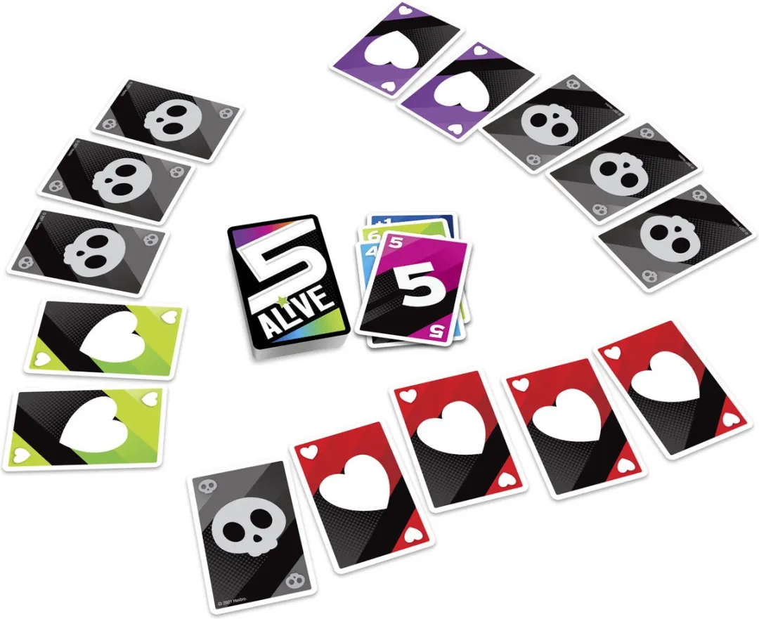 Hasbro Gaming 5 Alive Kaartspel