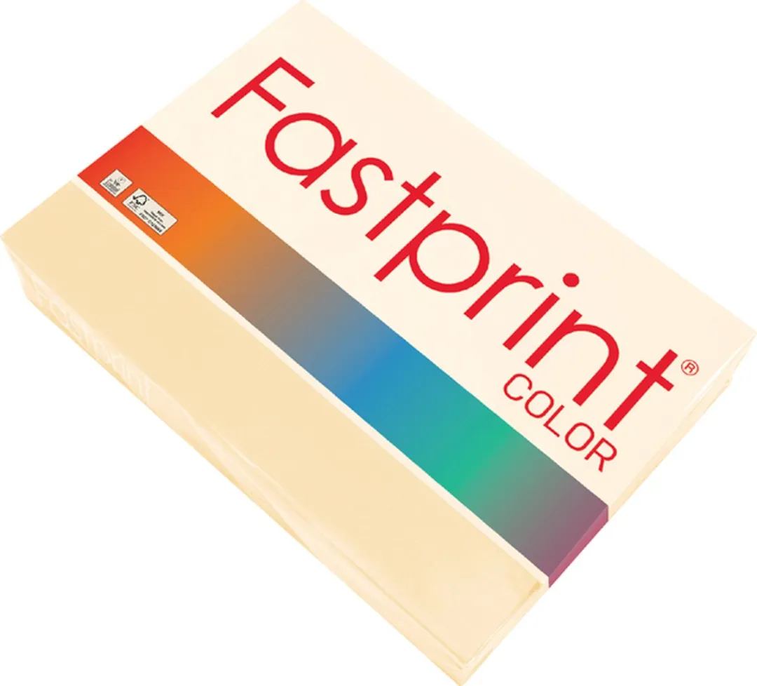 Quantore Fastprint Gekleurd Papier A4 80gr - Geel