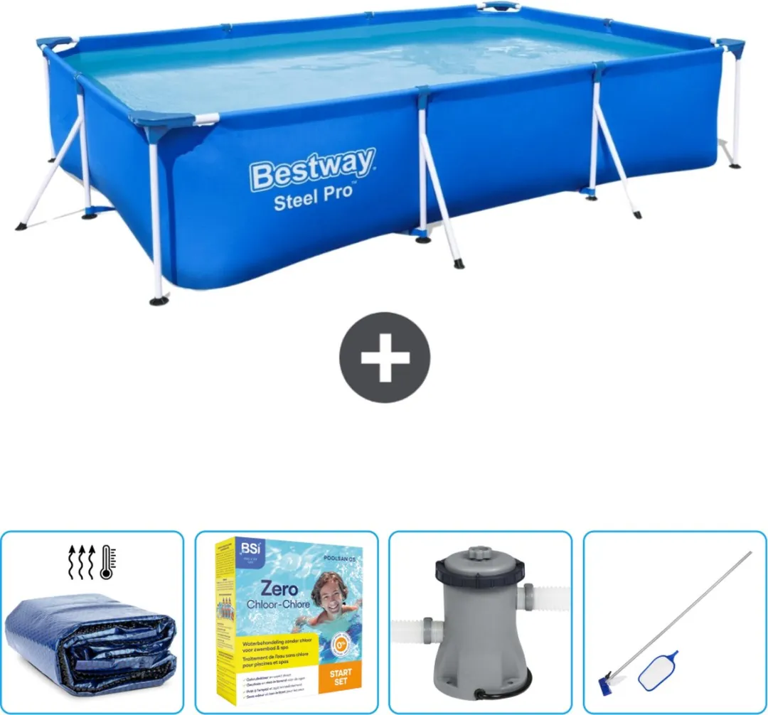 Bestway Steel Pro Zwembad 300x201x66cm