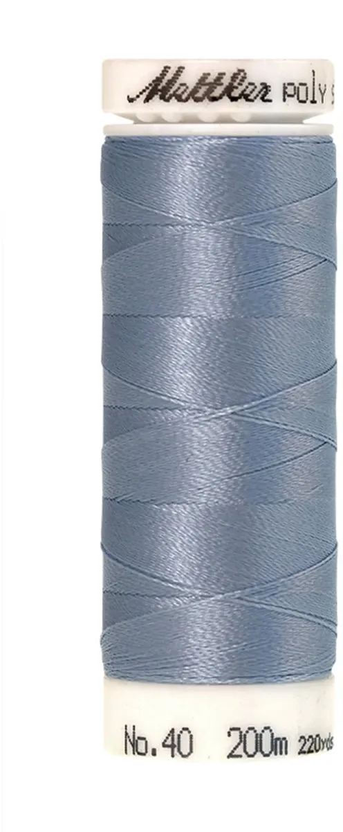 Amann Mettler Polysheen Borduurgaren 3652 - Blauw - 200m