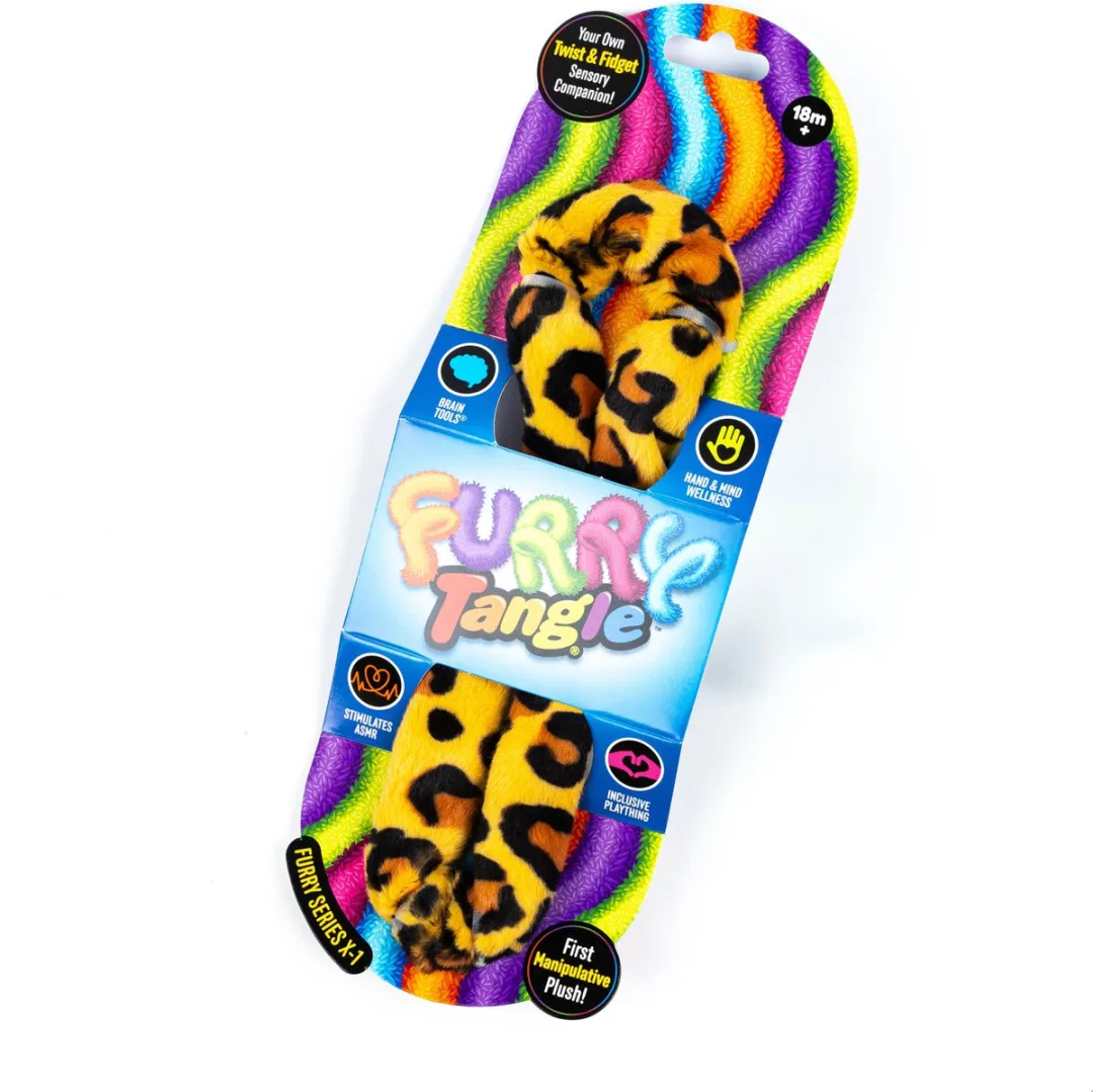 Tangle Toys Furry Fidget - Luipaardprint