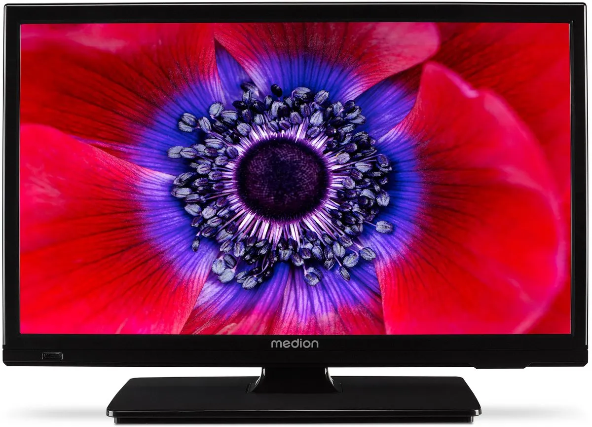 Medion E8192501 19 inch HD-tv - 12V - Drievoudige tuner - Zwart