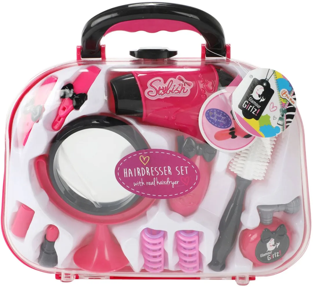 Toi-Toys Glamour Shine Kapperset - Roze