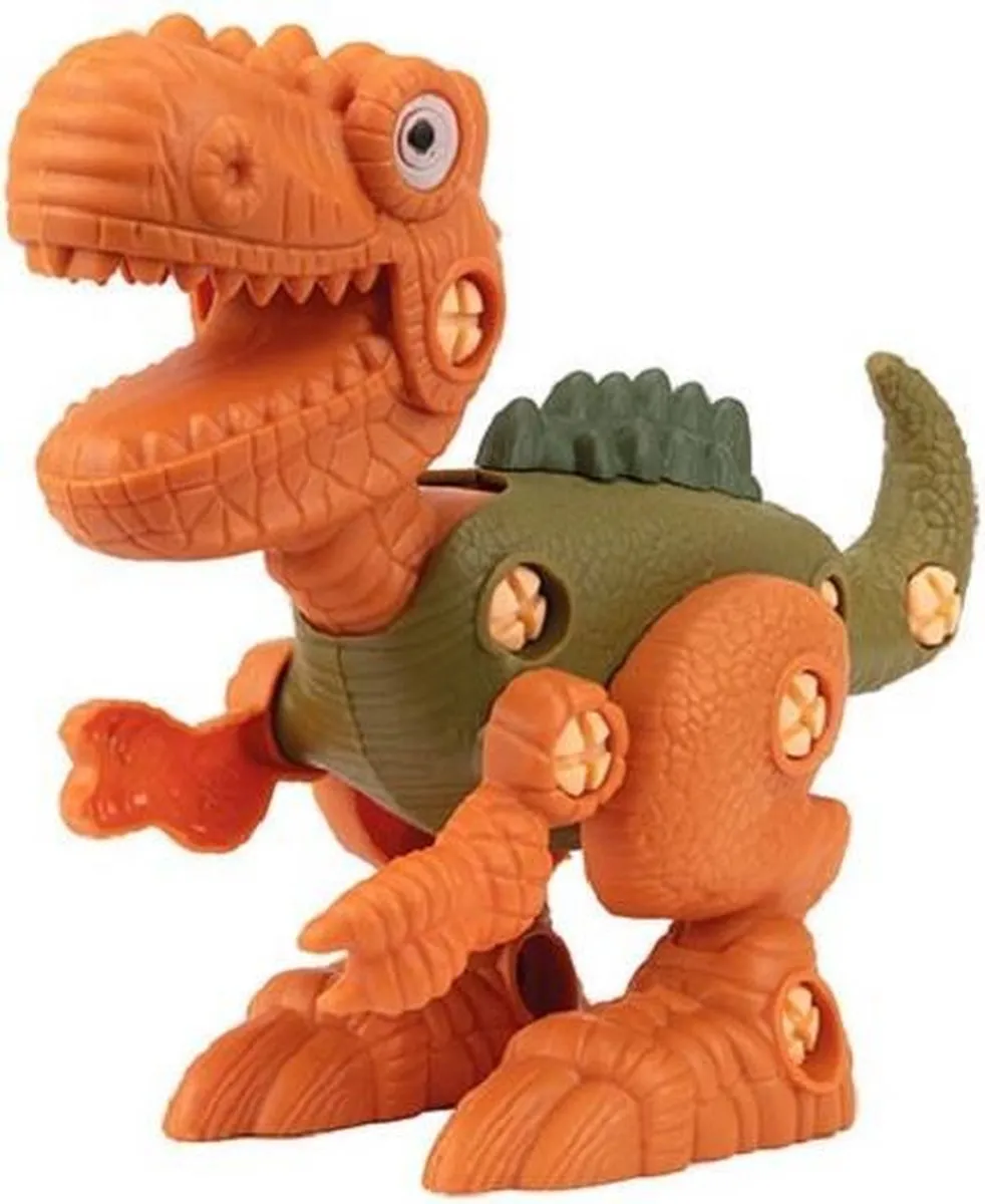 Toi-Toys World of Dinosaurs Bouwpakket - 2 Onderdelen - Multicolor