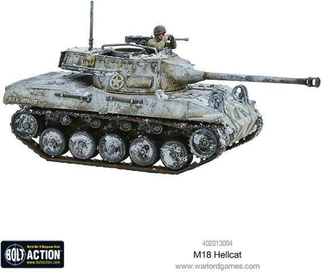 Warlord Games Bolt Action M18 Hellcat - 5 Onderdelen