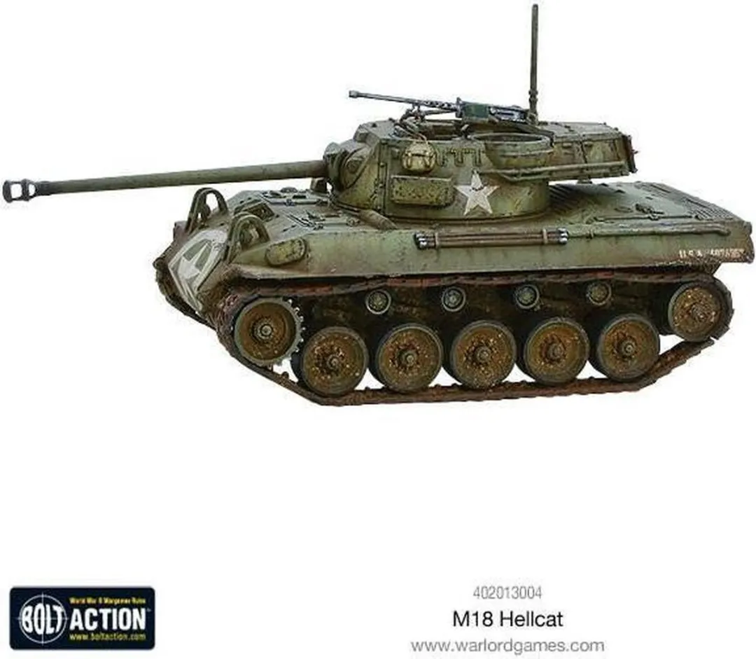 Warlord Games Bolt Action M18 Hellcat - 5 Onderdelen