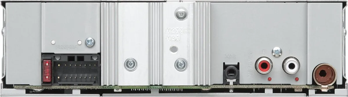 JVC KD-X282BT Autoradio - Rood