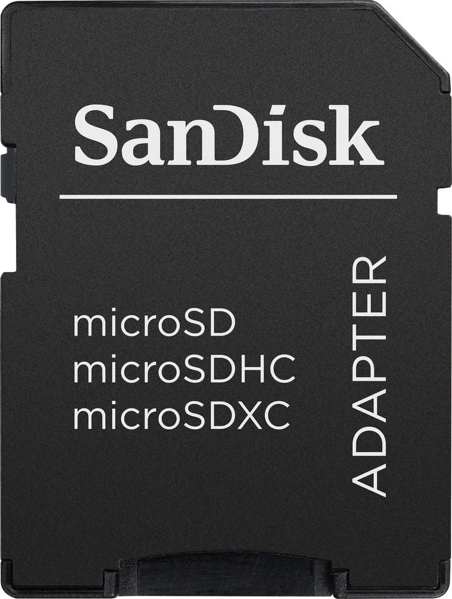 SanDisk Ultra MicroSDHC 32GB UHS-I A1 - met adapter
