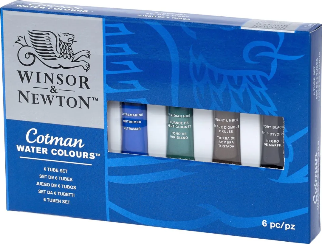 Winsor & Newton Cotman Aquarelset 8 Tubes 8ml