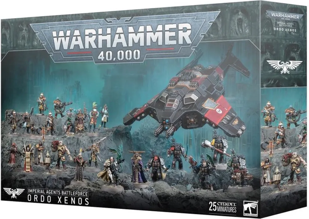 Games Workshop Warhammer 40K Imperial Agents Battleforce Ordo Xenos 68-01