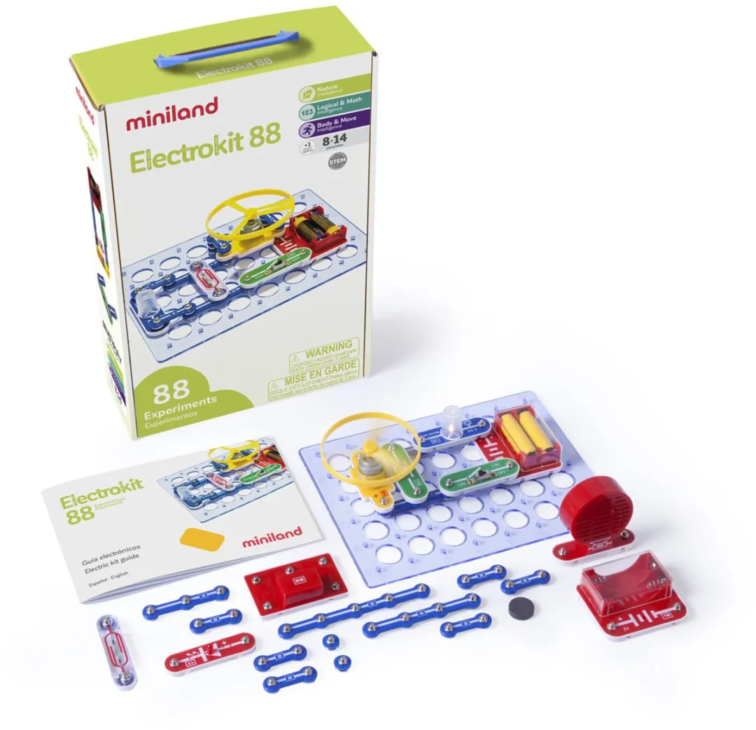 Miniland Elektrokit 88 Experimenten NL 99101