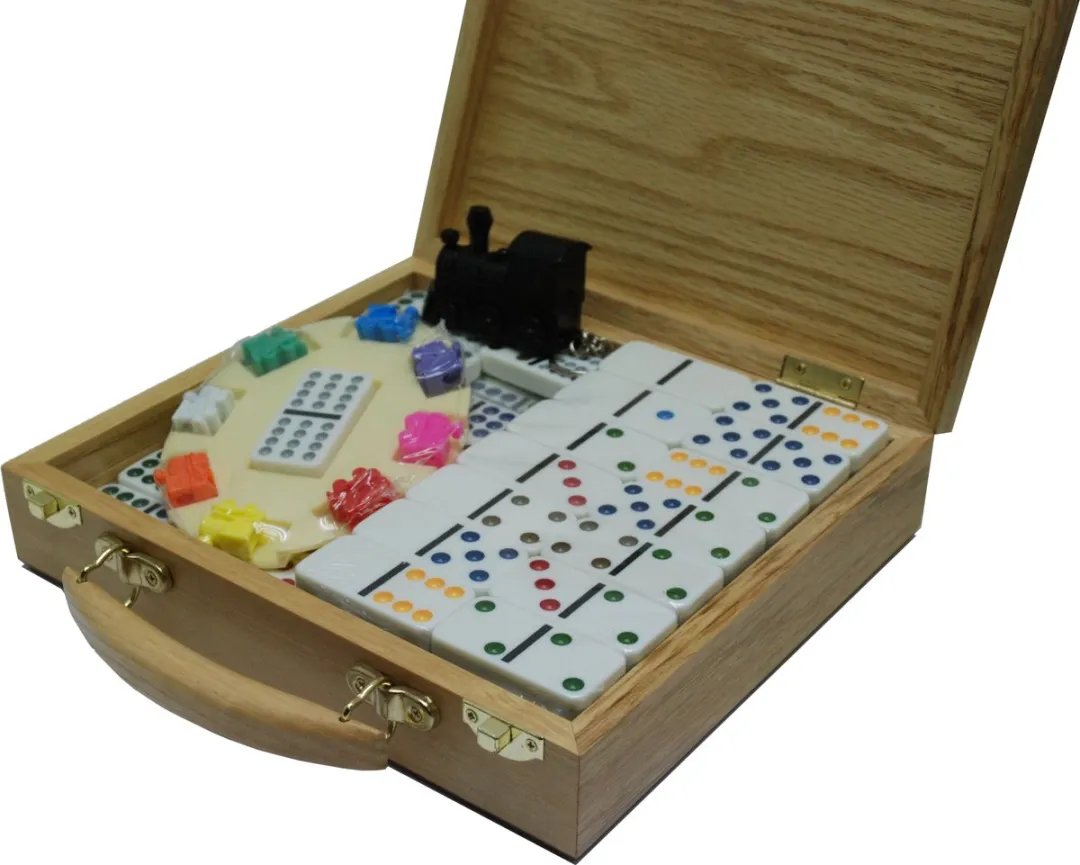HOT Games Mexican Train Domino Dubbel 12