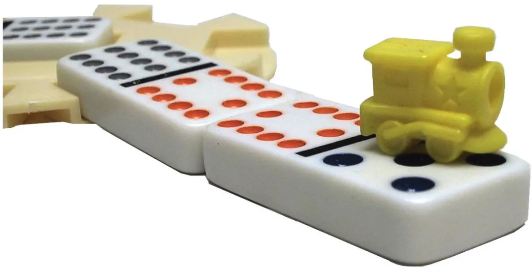 HOT Games Mexican Train Domino Dubbel 12 - 91 Stenen