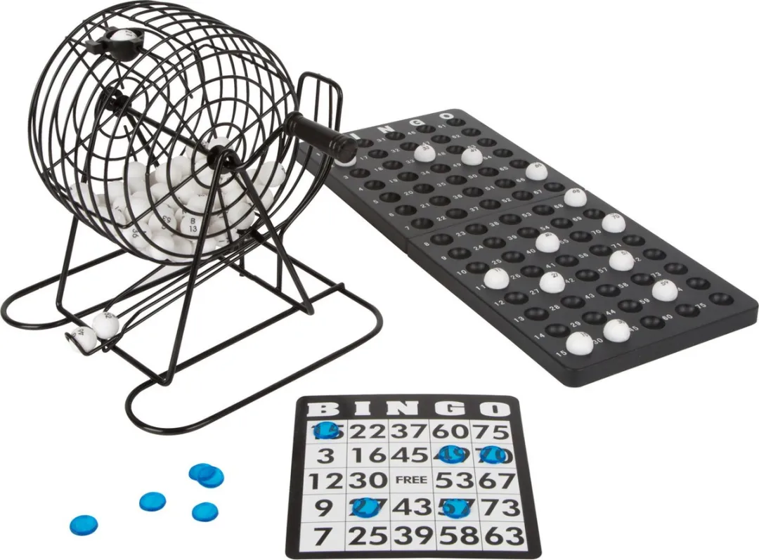 Small Foot Bingo Spel Compleet - 168 Kaarten & Molen - 2 Stiften