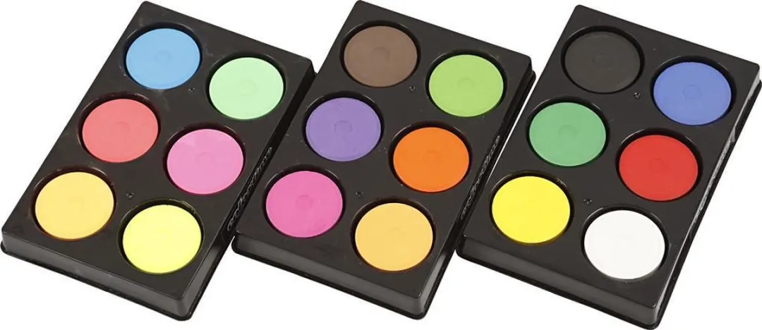 Colortime Waterverf Palet 6 Kleuren