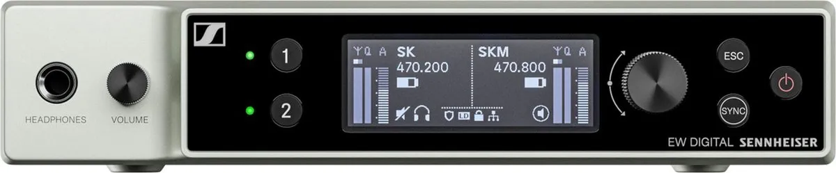 Sennheiser EW-DX 835-S SET Digitaal Microfoonsysteem - Zwart