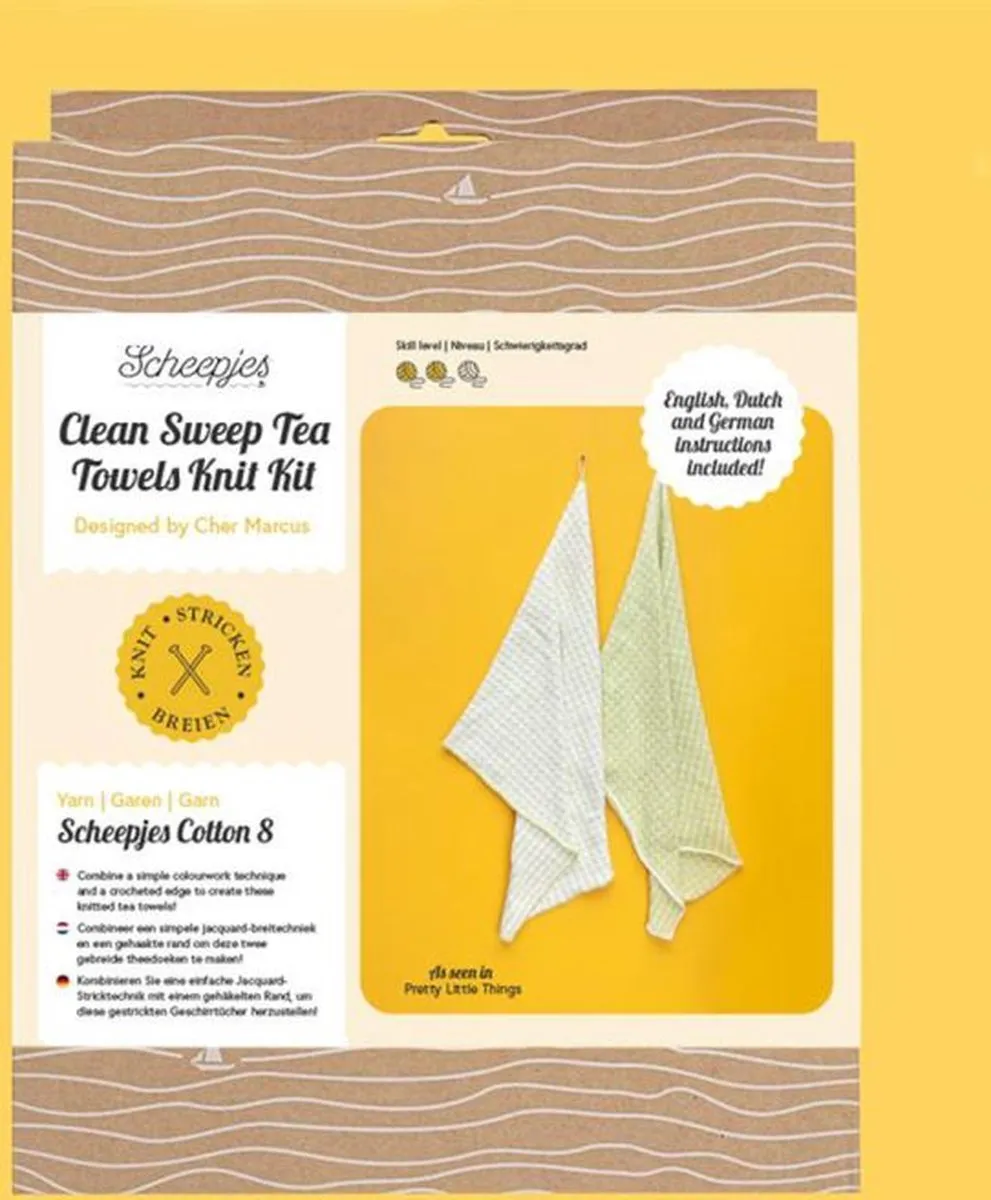 Scheepjes Clean Sweep Tea Towels