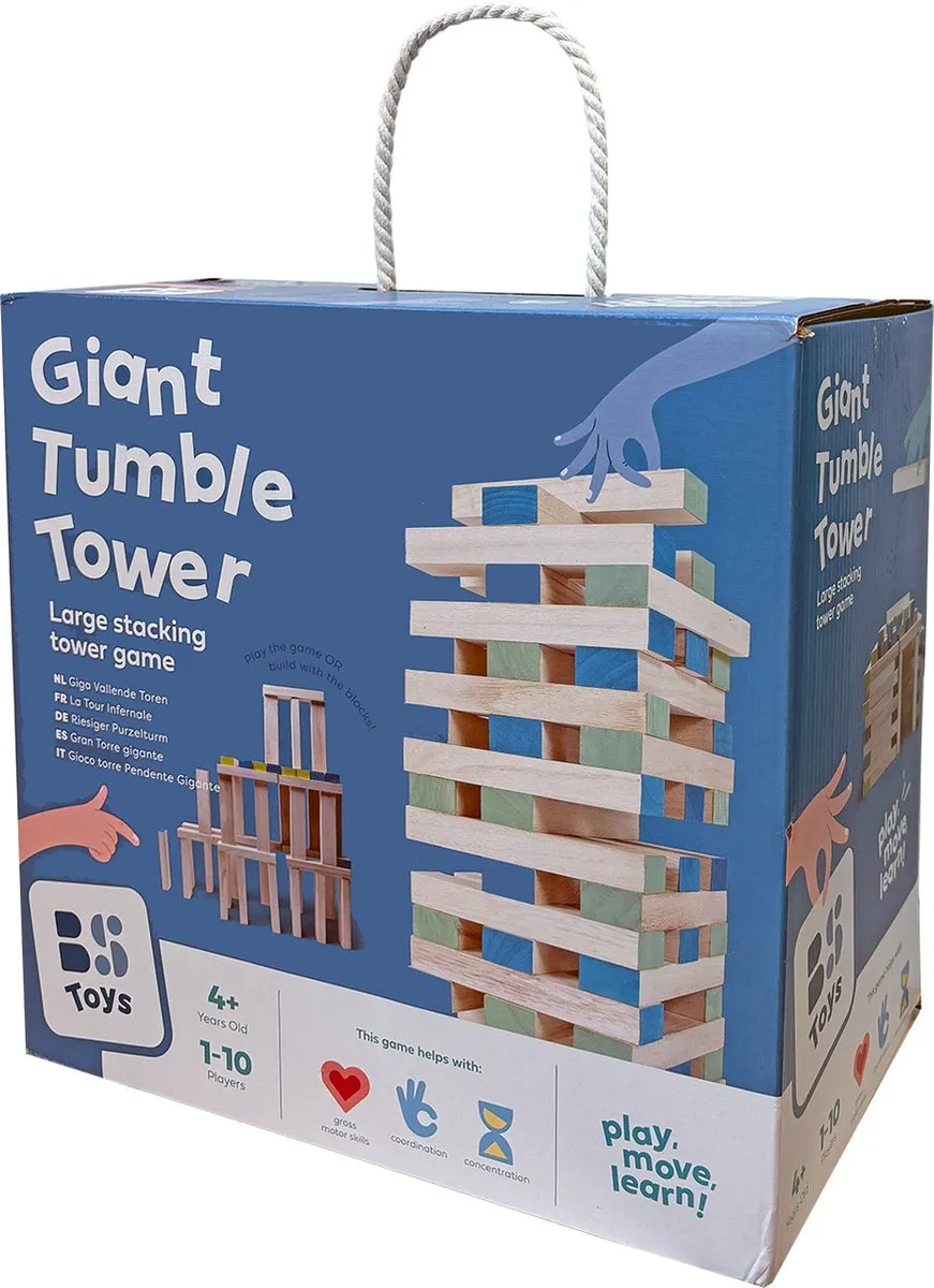 BS Toys Grote Toren Spel Multicolour - afbeelding 6 van 6