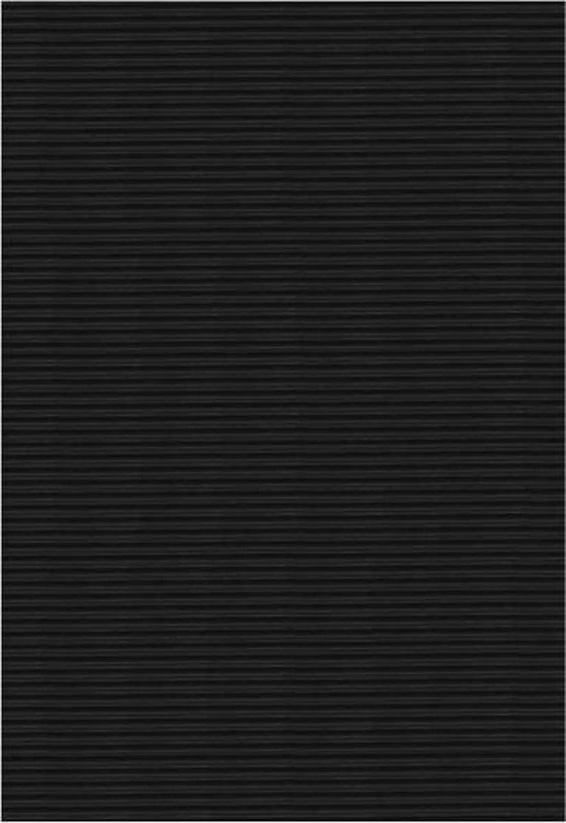 Folia Golfkarton Zwart 50x70cm - 10 Vel - afbeelding 5 van 6