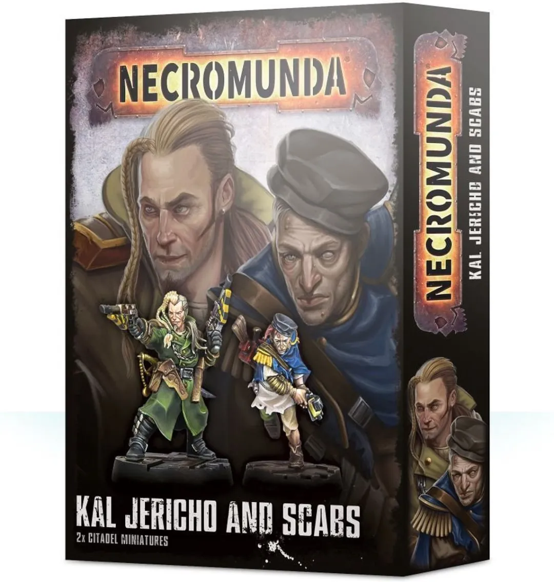 Games Workshop Necromunda Kal Jericho & Scabs - 14 Onderdelen