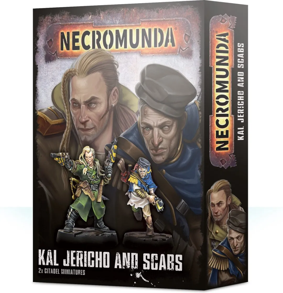 Games Workshop Necromunda Kal Jericho & Scabs