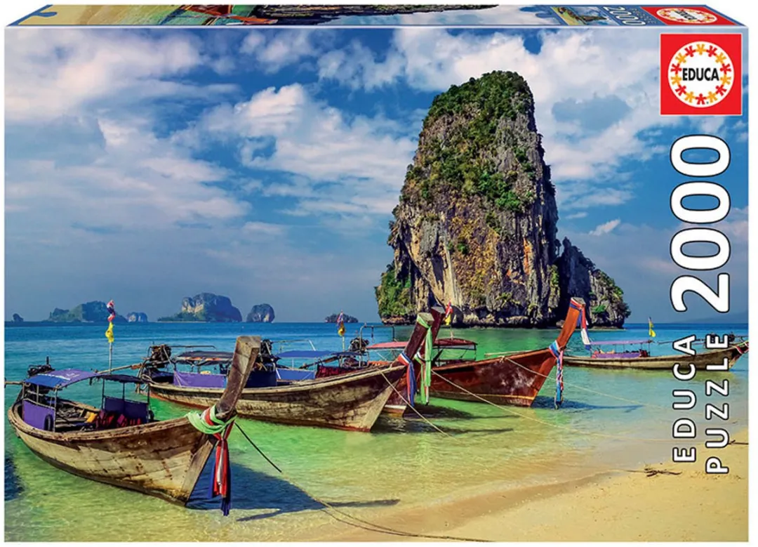 Educa Puzzle 2000 Krabi Thailand 1000 Stuks - Meerkleurig - afbeelding 3 van 4