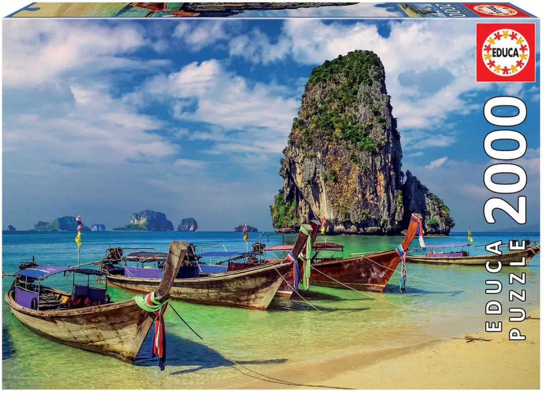 Educa Puzzle 2000 Krabi Thailand 1000 Stuks - Meerkleurig - afbeelding 2 van 4