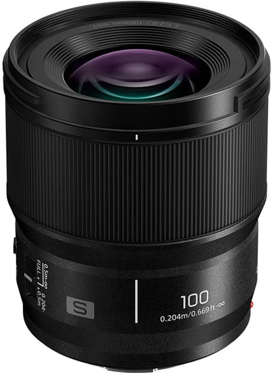 Panasonic Lumix S MILC Macrolens Zwart