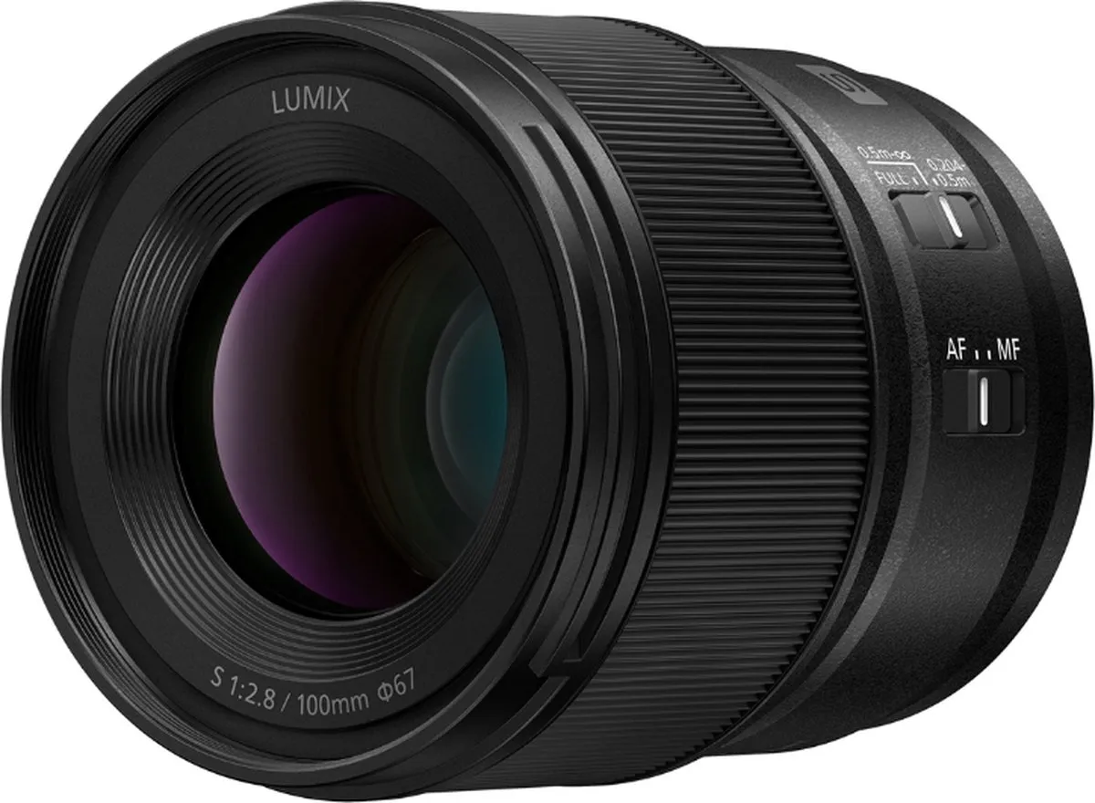Panasonic Lumix S MILC Macrolens Zwart