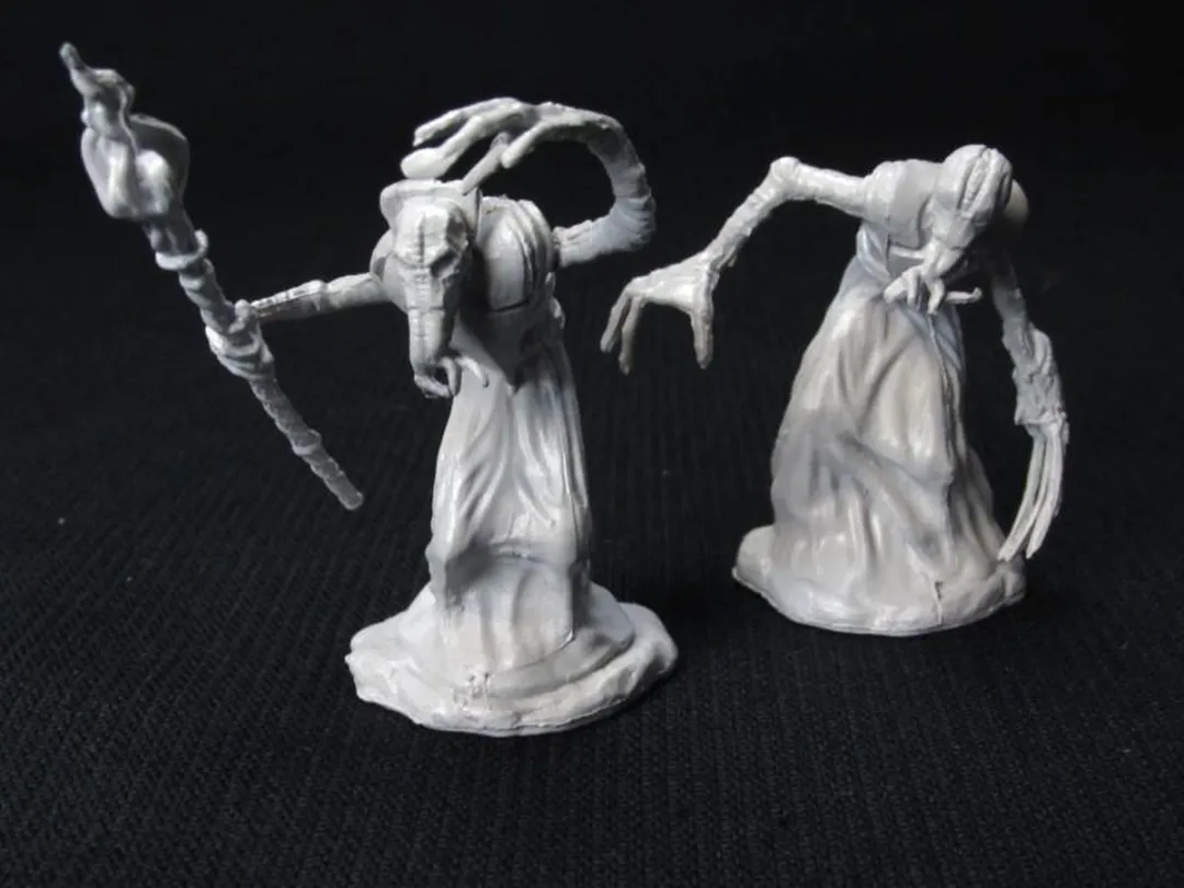 Wizkids D&D Nolzur's Marvelous Miniatures Mind Flayers - 2 Stuks - Multi