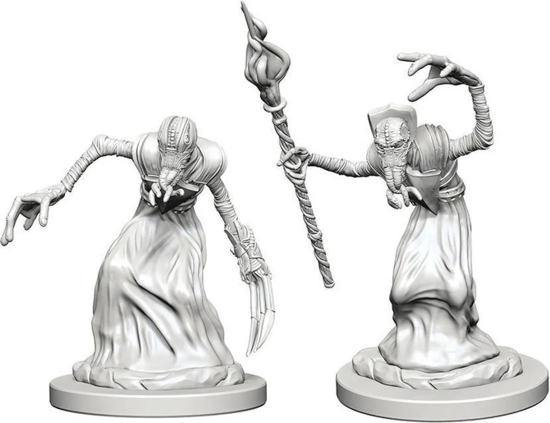 Wizkids D&D Nolzur's Marvelous Miniatures Mind Flayers - 2 Stuks - Multi