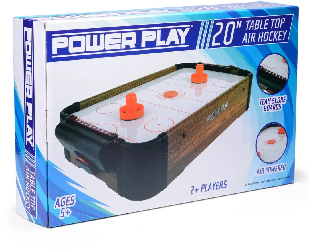 Toyrific Airhockeytafel 20 Inch Bruin 5-delig