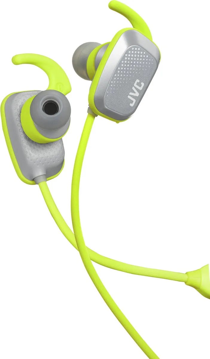 JVC BT Sports Pivot Motion Fit HA-ET65BV-H Cilinder Stofzak - Wit